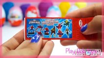 tom and jerry spiderman play doh kinder surprise eggs hello kitty barbie egg peppa pig