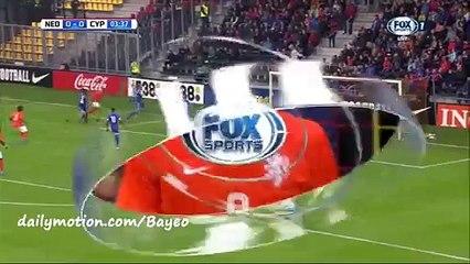 Goal Hateboer - Netherlands  1-0 Cyprus - 04-09-2015 Euro U21 - Qualification