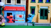 Sesame Street Peppa Pig Episode Cookie Monster Elmo Sleepover Full Story