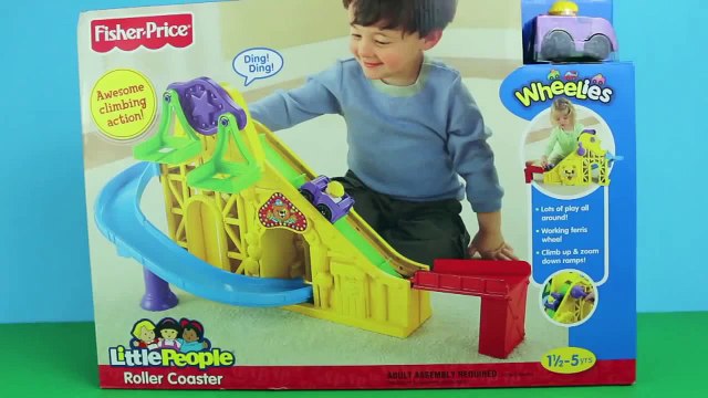 Wheelies Roller Coaster Disney Cars Wheelies Lightning McQueen Mater, Little People and Racers