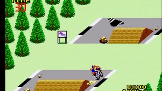 Enduro Racer (Japanese version), master system