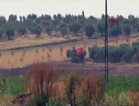 Kilis'in Suriye sınırında çatışma