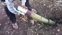 Syrian insurgents show how not to remove unexploded ordnance