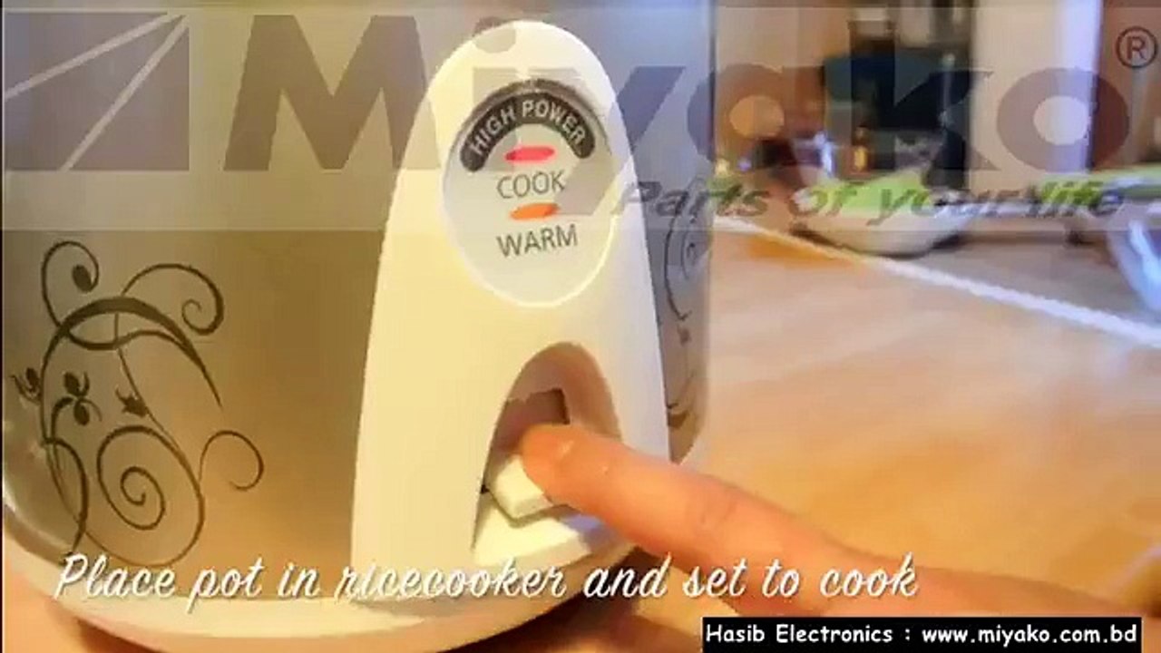 Clay Pot Chicken Rice in Miyako Rice Cooker