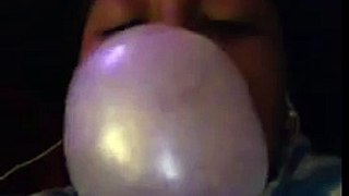 Thats A BIG Bubble of Bubble Gum