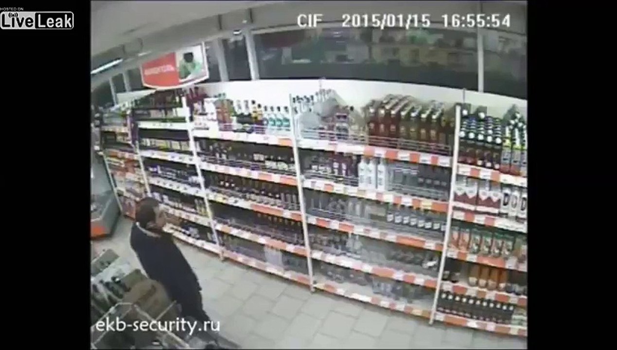 Blatant Shoplifting - Karma Strikes....