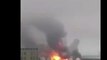 Explosion at chemical warehouse in China's Shandong province.