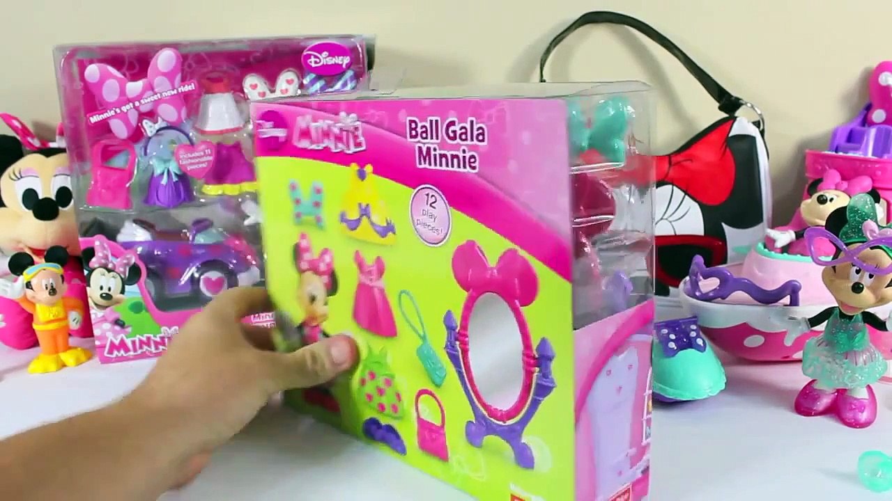 MINNIE MOUSE DRESS UP SNAP ON OUTFITS COMBINATIONS!