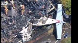 Three dead after light plane crashes into Tokyo suburb.