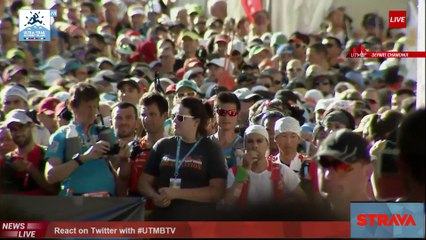 UTMB® 2015 - Le départ (LIVE français)