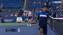 US Open :  un drone s'écrase dans les tribunes