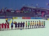 The Bahamas National Anthem at the FIFA Beach Soccer World Cup 2013 CONCACAF Qualifier