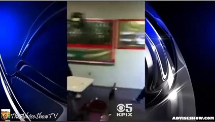 Student Attacks Teacher For Putting Her Out Of Class