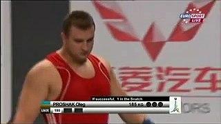 2011 Paris World Weightlifting Championships +105 Kg Snatch.avi