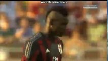 Goal by Mario Balotelli - Mantova 0-1 AC Milan [friendly 03.09.2015]