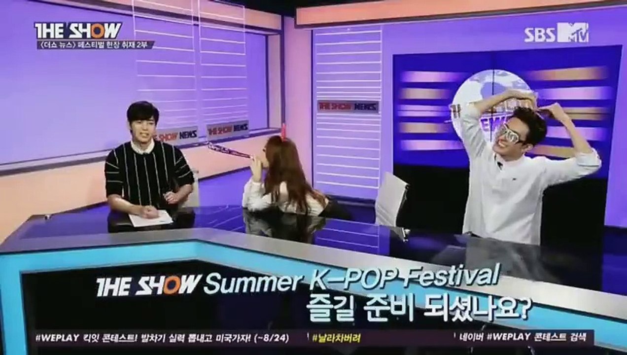 150811 T-ARA (티아라) - So Crazy (완전 미쳤네) & News @ THE SHOW 더쇼