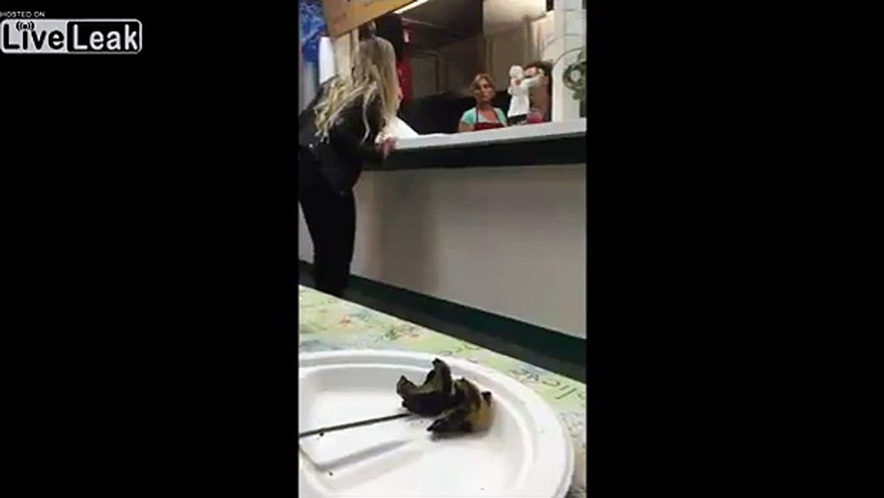 Angry Kebab Girl Meltdown