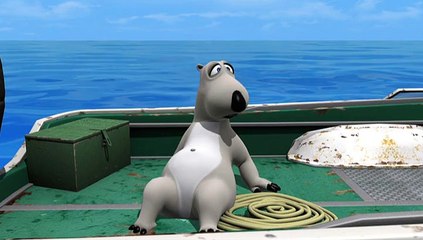 bernard bear 36 - The Motorboat