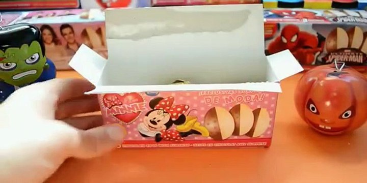 ★ HUEVOS SORPRESA DE MINNIE MOUSE ★ HUEVITOS KINDER SORPRESA DE DISNEY - JUGUETES SORPRESA