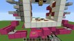 Minecraft 5x5 Piston Door Showcase