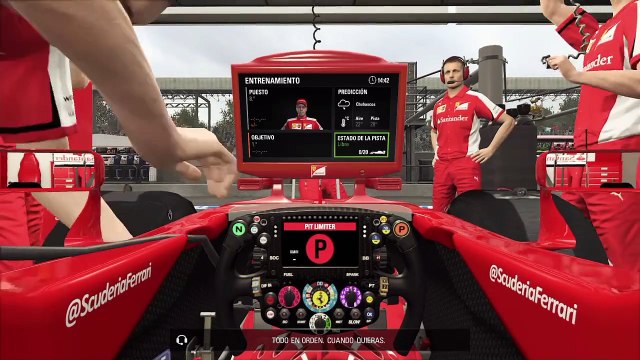 F1 2015 PS4 1080p HD Entrenamientos Libres GP Italia Monza