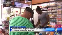 (Bad Day To Be A Robber) Mayura Dissanayake - Sri Lankan Store Clerk beats up robbers