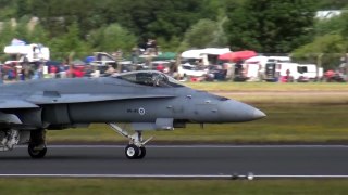 F/A-18C Hornet Maneuvering at RIAT 2015