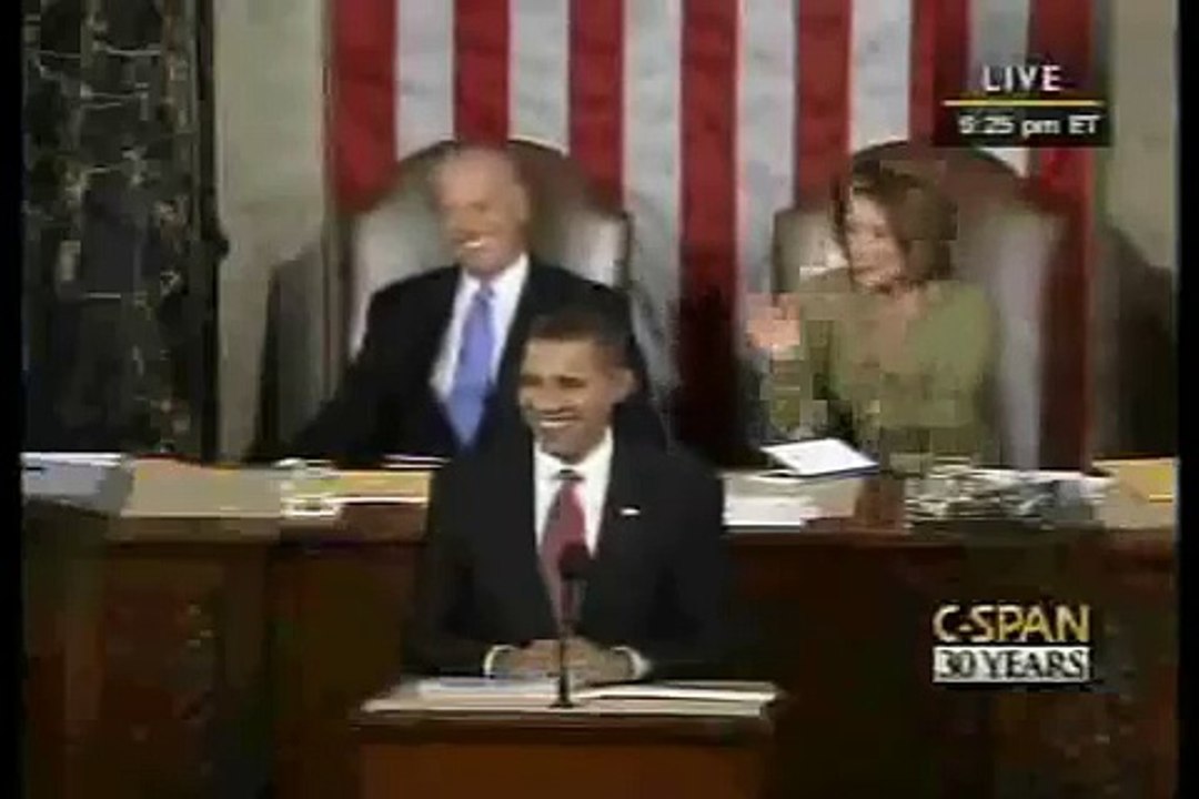 Obama Speech to Congress Part 2/6
