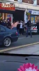 Muslims attack Man and Woman in street in Walsall, UK [verticle warning]