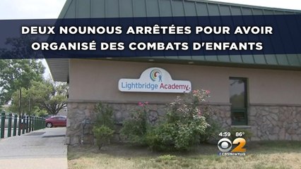 Download Video: Deux nounous arrêtées pour avoir organisé des combats d'enfants