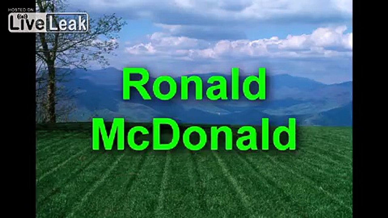 Ronald McDonald