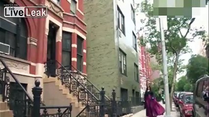 70 Year old man with loose screws wears rubber masks and rubber suits to look like a younger woman.