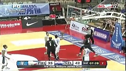 GILAS PILIPINAS vs NEW ZEALAND [3RD QUARTER] - SEPTEMBER 4, 2015 WILLIAM JONES CUP 2015