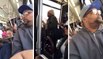 Un passager remet en place une femme en colère (New-York)