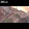 Professional Mountain Biker Almost Plunges Over a Cliff