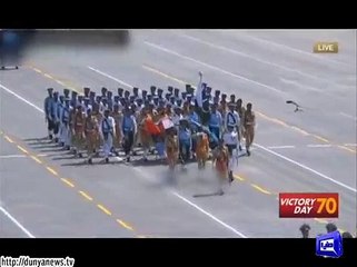 Pakistani Military Contingent in Beijing.