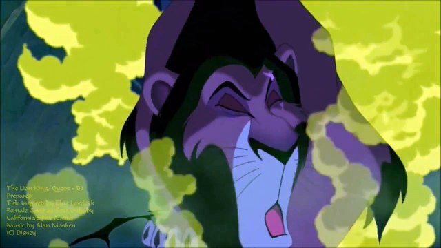 UPDATED???【Cover】Be Prepared - Scar Only (Female Version!) The Lion King/Queen (XD) ♪ FanCover ♪