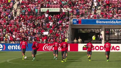 La Roja entrena a puertas abiertas