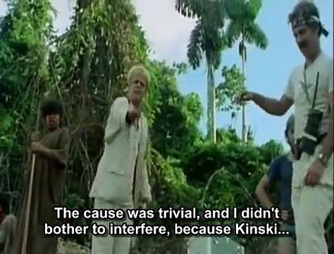 Klaus Kinski - Fitzcarraldo fight (with English subtitles!)