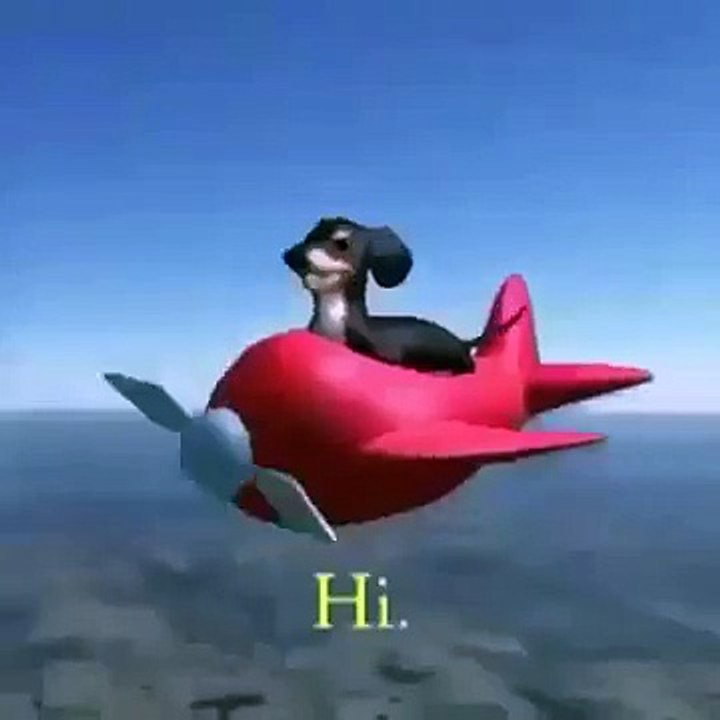 Funny Cartoon Dog