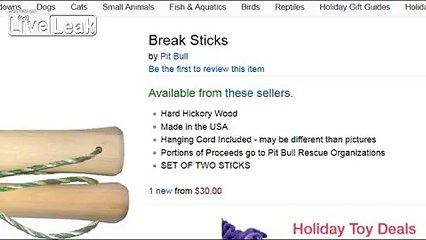 pit bull break stick - making a Pit Bull release when it attacks