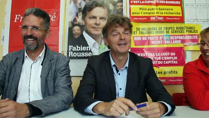 Régionales 2015 : Fabien Roussel  à Beauvais