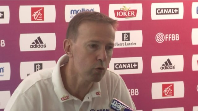 Basket - Euro - Bleus : Collet «Finir premiers de notre groupe»