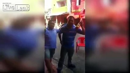 Beer bottle challenge fail