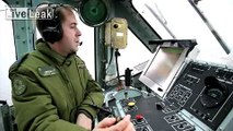 Royal Canadian Navy DRDC Flight Deck Motion System CH-124 Sea King helicopter