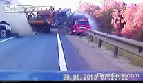 Idiot Overtaking  Causes Accident and Death of Innocent Driver