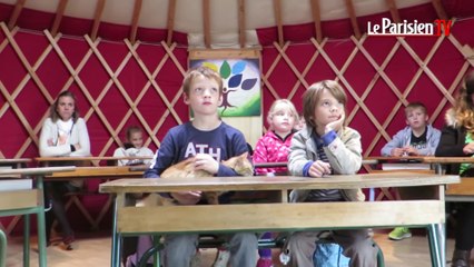 A Jaux, quinze enfants ont fait leur rentrée… dans une yourte !