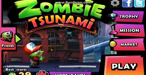 Playing Zombie Tsunami on Pc [EP1]