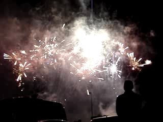 Feu d'artifice à St Pair 2006