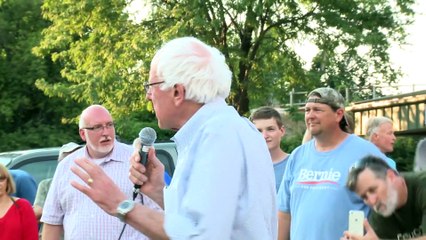 Bernie Sanders on the Campaign Trail in Iowa